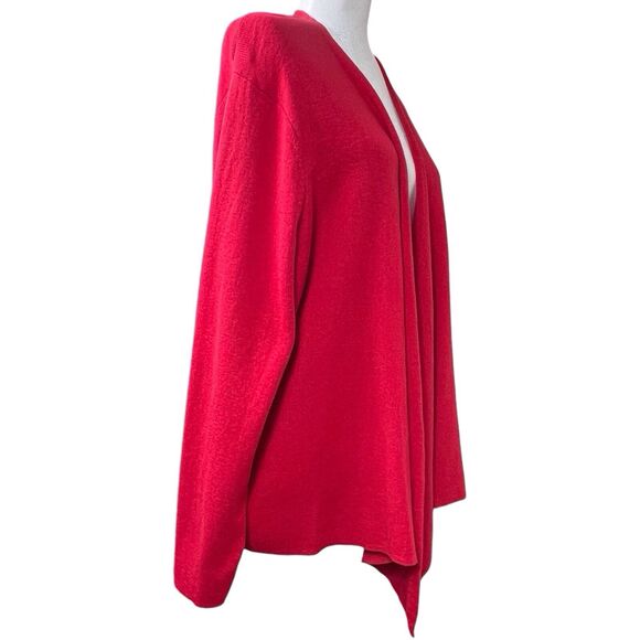NIC+ZOE 4-Way Convertible Cardigan Red Size 1X - Picture 9 of 16
